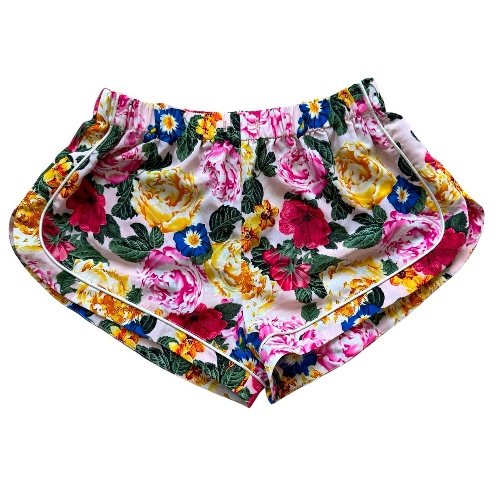 Buddy Love Women's Floral Print Pajama Shorts Size S Multicolor Casual Comfy